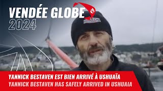 L'arrivée de Yannick Bestaven à Ushuaïa | Vendée Globe 2024