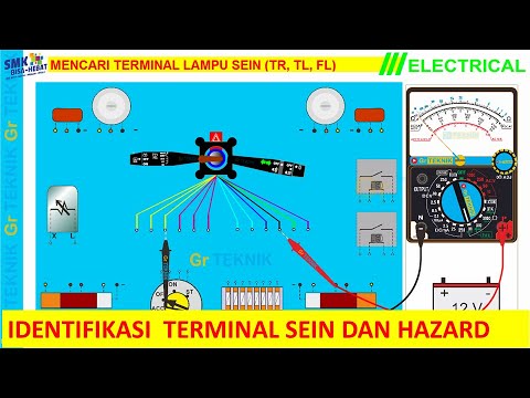 Cara Mencari Terminal Lampu Sein Tanda Belok Dan Hazard Pada Saklar ...