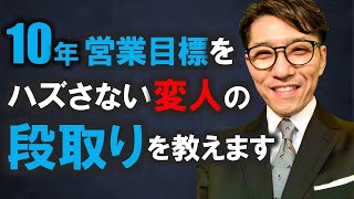 【営業コツ】トップ営業の目標をハズさない達成テク　６選（元リクルート　全国営業成績一位、リピート9割超の研修講師）