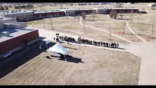 Gravette High School Gym Ground Breaking