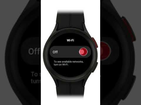 Cómo conectarse a una red Wi Fi en Samsung Galaxy Watch5 Pro Android Wear OS