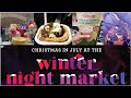 Winter Night Market 2024🌚☃️|#queenvictoriamarket | #melbourne #foodies 🇦🇺🇱🇰