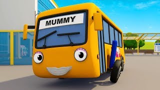 Bus Nursery Rhymes & Kid Songs | Gecko's Garage | Wheels On The Bus | Bus Videos For Kids