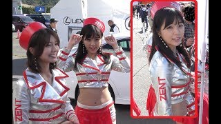 スーパーGT　かわいい愛嬌の川村那月さん(^^;　ZENT sweeties オートポリス　2018.10.20