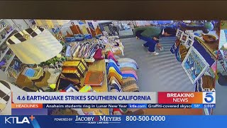 Magnitude 4.6 earthquake rattles Southern California