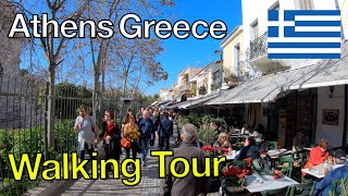 ATHENS Greece Walking Tour: First Time in Europe