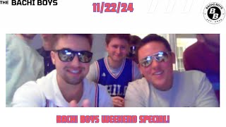 Bachi Boys Weekend Special, Sixers Finally Win, CFB Recap, & Eagles v Rams Picks