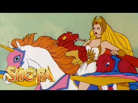 She-Ra gets trapped in the enchanted castle He-Man Official Masters of the Universe Official