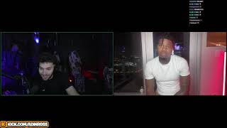 Guccithirdleg comes on stream with Adin Ross, DJ Akademiks, and Danae Davis (FULL STREAM)