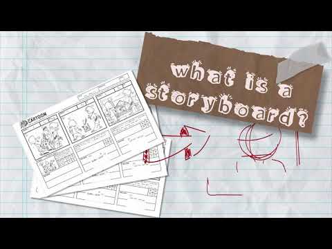 What is the role and goals of the storyboard?