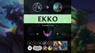 Ekko Jungle vs Amumu - KR Master Patch 14.9