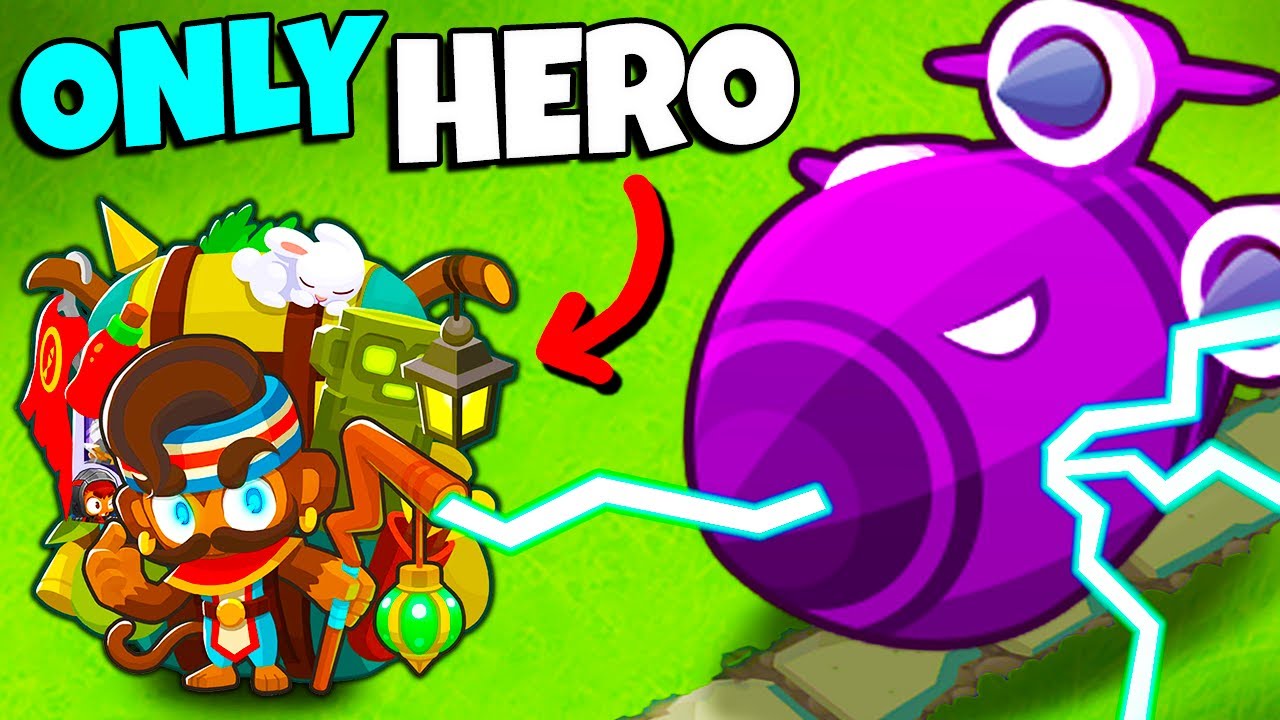 HERO Vs HERO Challenge In BTD 6! (Round 100+) - YouTube