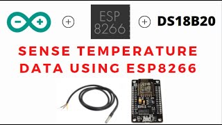 Connect Temperature Sensor to Esp8266 Device