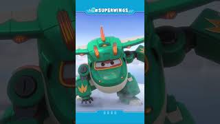 [SUPERWINGS #shorts] Tino is here! | superpet | SuperWings #animation #superwings #cartoon