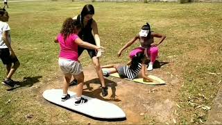 Aula de Surf  - Manobra Inicial e Estabilidade - Fundamental I