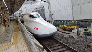 東海道新幹線G1編成N700A🚄ライト切り替え🚅💨