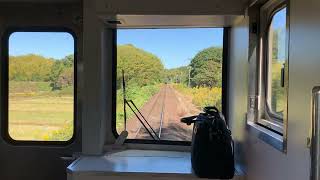 [前面展望]伊勢鉄道伊勢線河芸駅から伊勢上野駅