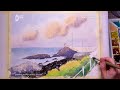 painting clouds for beginners in watercolor marty martin