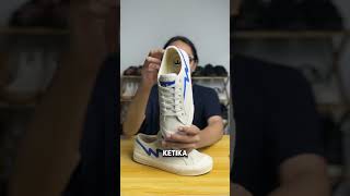 MENDING PAKE SEPATU ORIGINAL BRAND LOKAL