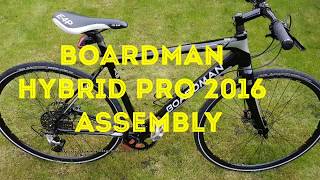 Boardman Hybrid Pro bike Unboxing + Assembling (HD)