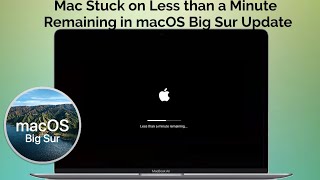 Mac Stucks on Less than a Minute Remaining in macOS Big Sur [Fixed]