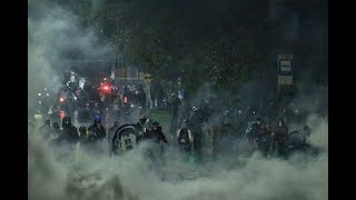 Regresaron los enfrentamientos al Portal de Las Américas, tras 4 días de protestas pacíficas