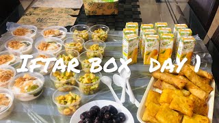 Order Iftar boxes day 1