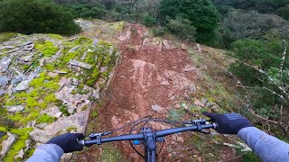 Enduro/Freeride les DH noires et les rouges du spot de Taussac/Le Pradal. Un petit paradis