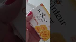 ENCHANTEUR PERFUMED SOAP |CHARMING#asmr #short #viralvideo#trending  #analyntels