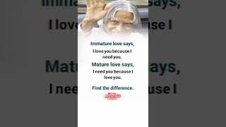 motivational quotes about ❤ love | Apj Abdul kalam 😈✨