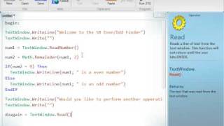 Small Basic Tutorial 6: Math Library