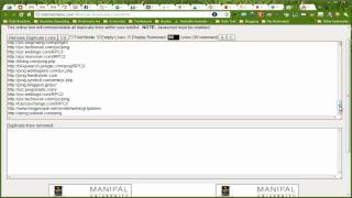 How to Remove Duplicate Lines from a List of Text