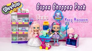 NEW Shopkins Macy Macaron and Bridie Super Shopper Pack Costco Exclusive HOT Christmas Gift