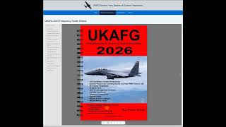 UKAFG 2026 Frequency Guide for Aviation and Scanner Enthusiasts