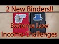 Extreme Low Income Savings Challenges | Introducing 2 New Binders!! | Cash Stuffing | $50