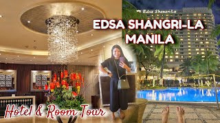 Edsa Shangri-la Manila Hotel and Room Tour | Family Friendly 5-Star Hotel in Manila Philippines