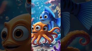 The Child Was Rescued by His Father Octopus Disperses | Bedtime Stories for Kids in English