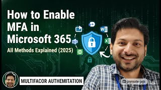 How to Enable MFA in Microsoft 365 | All Methods Explained (2026) || Multifactor authentication
