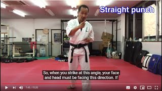 Traditional Karate Elements found in Kudo's Punches ～A comparison between Kudo and Karate 2～