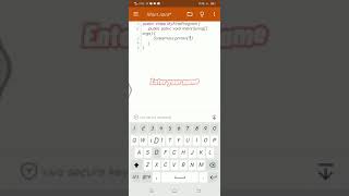 HOW TO ENCODE YOUR NAME USING JVDROID — ICT 4