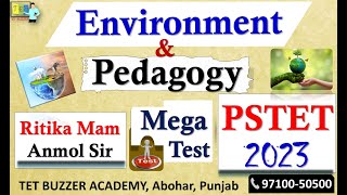 EVS For PSTET 2023 | MEGA TEST | MAHA Marathon | PSTET EVS & Pedagogy Most Expected Questions