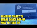 SAMSUNG SMART TV DEVICE POP UP- FIXED | Mr.Benj @ Amazing Boracay