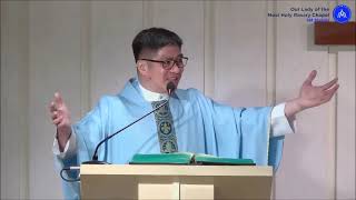 Fr. Regie MaLicdem - if we receive onLy appreciation, we might become proud.