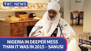 ISSUES WITH JIDE: Former Emir Sanusi Blasts FG, Says Economy Worse than 2015
