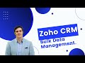 How to easily bulk edit records in Zoho CRM