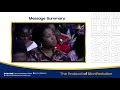 THE PROTOCOL OF MANIFESTATION - MESSAGE SUMMARY | APOSTLE MICHAEL OROKPO