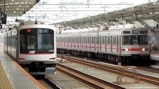 東急田園都市線5000系走行映像 用賀～藤が丘