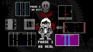 [FDY] DustTale Sans PHASE 1 NO HEAL AND PHASE 2 NO HIT!