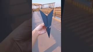 fold paper airplane easy✈️ #papercraft #origami