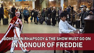 Honouring Freddie Mercury with Bohemian Rhapsody & The Show Must Go On Cole Lam 12 Years Old